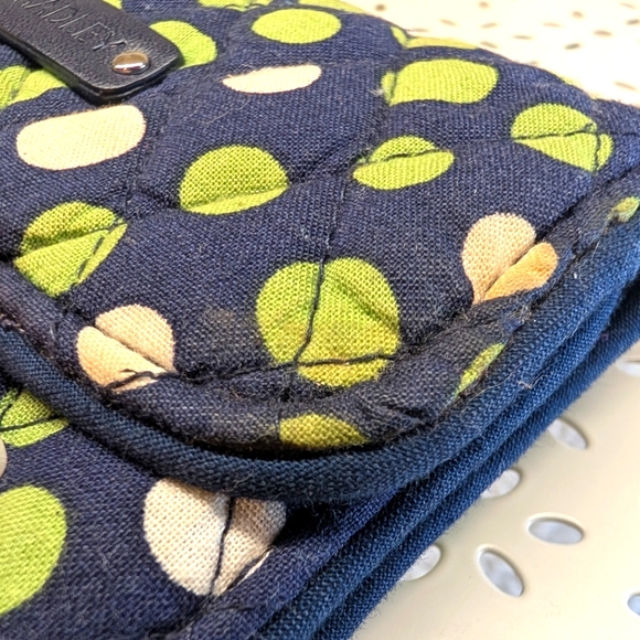 Vera Bradley Lucky Dots Small Wallet - Picture 4 of 4